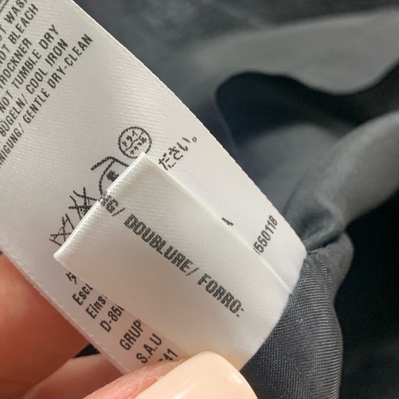 Escada Wool Mesh Sleeve Knee Length Black Sheath Cocktail Dress - Picture 12 of 16